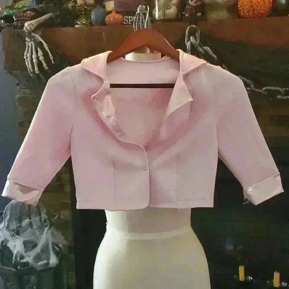 Blush neoprene jacket. - Picture 3 of 3